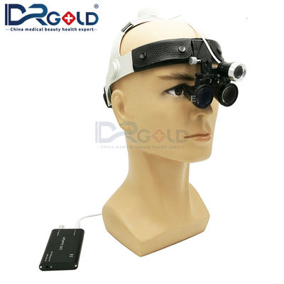 qualidade  Headband With Headlight LED Light 2.5X 3.5X Loupes /Medical Magnification Portable Dental ENT Surgical Loupes Dental Magnifier fábrica